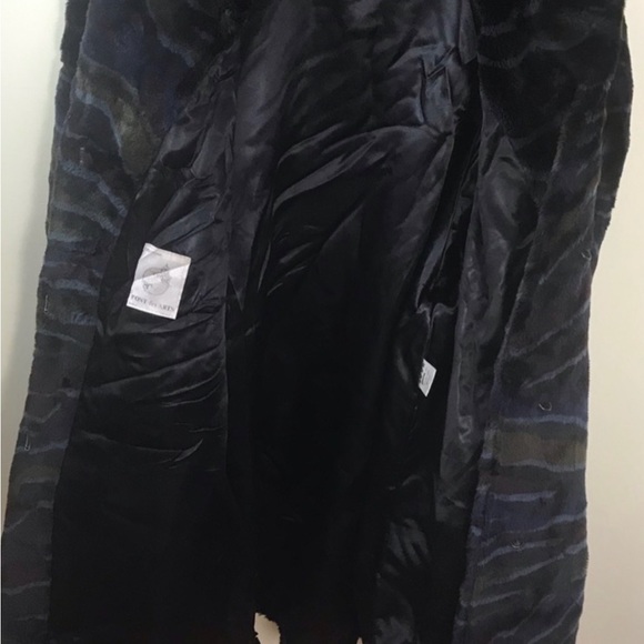 Pont Des Art A-line Faux Fur Teddy Coat Swing Pockets Cozy Warm Colours France L - Picture 10 of 12